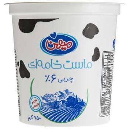ماست متوسط خامه ای میهن 750 گرم