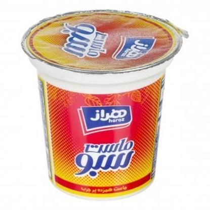 ماست متوسط سبو همزده پرچرب هراز 800 گرم