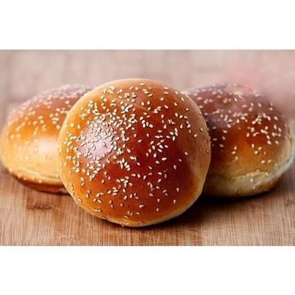 نان همبرگر متوسط 3 عدد