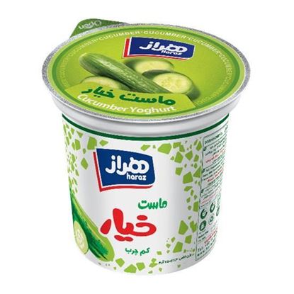 ماست متوسط و خیار هراز 750 گرم