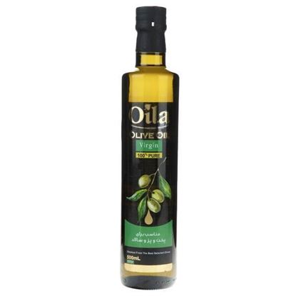 روغن زیتون شیشه اویلا 500 گرم