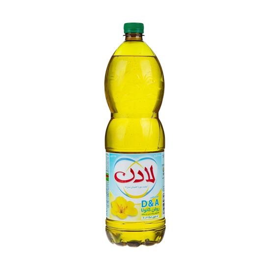 روغن مایع کانولا حاوی ویتامین D وE لادن 1350