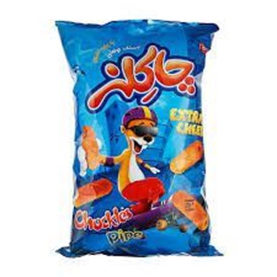 اسنک لوله ای با پنیر اضافه چاکلز 47 گرم
